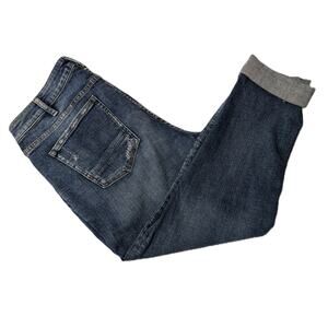 Women’s Silver Jeans Brand ankle Cropped Distressed Size 16/27L